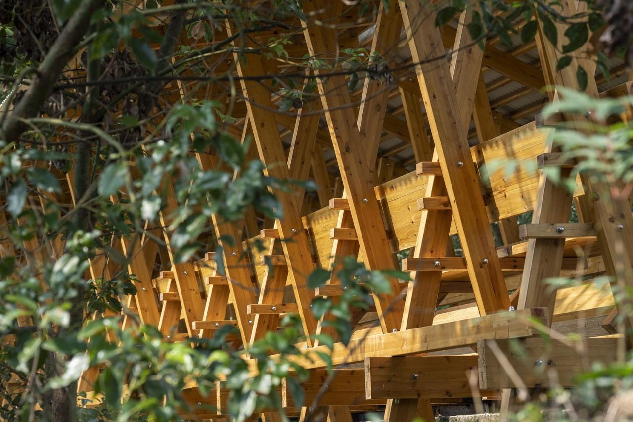 BIM建筑|丰梧季·水渠廊桥 / IARA