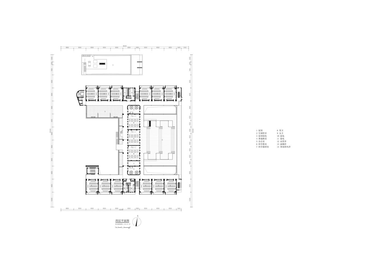 BIM建筑|江苏省南京市文齐路小学 / 荣朝晖工作室