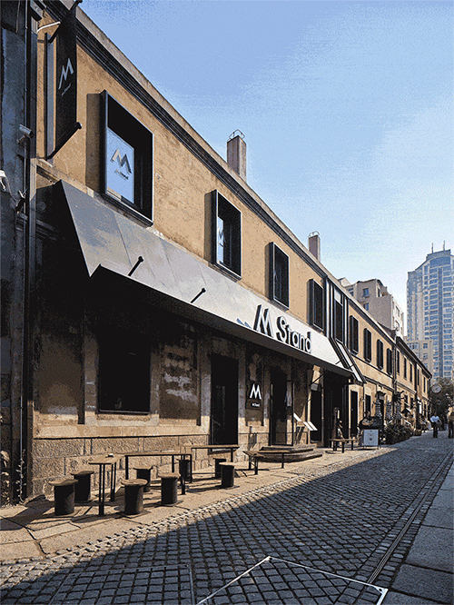 BIM建筑|「百年对谈」M stand-青岛银鱼巷旗舰店 / 平衡空间设计