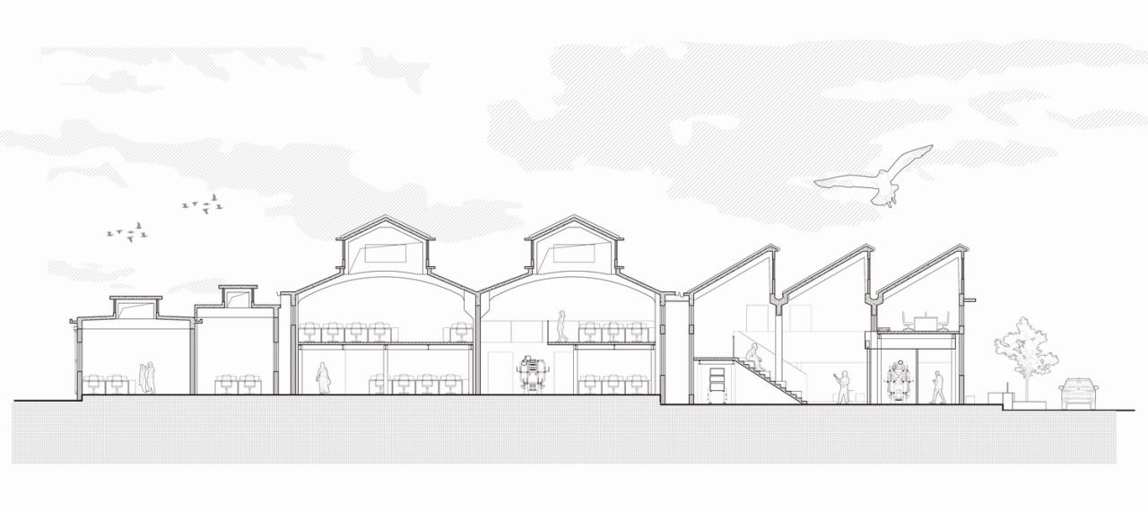 BIM建筑|丝路盛泽·数字文化产业园区示范区——盛泽坛丘缫丝厂改造 / 平介设计