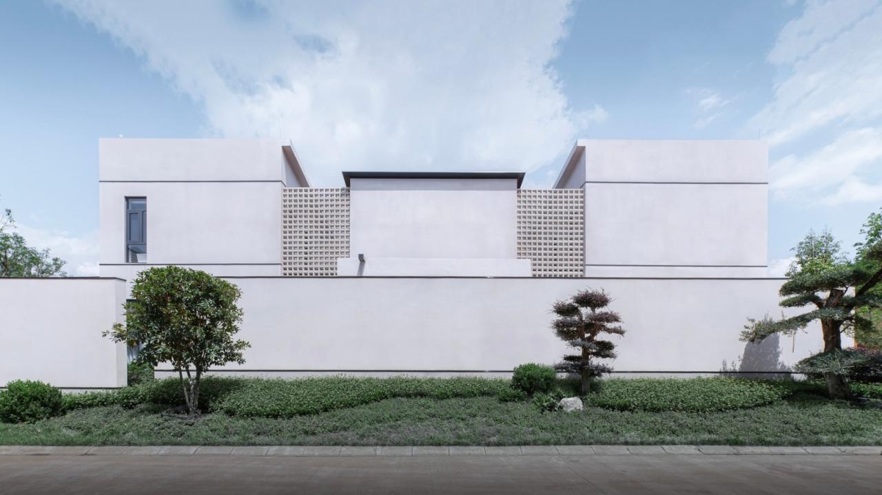 BIM建筑|方院——工业园区里的“四合院”，云南红河州 / 素造建筑