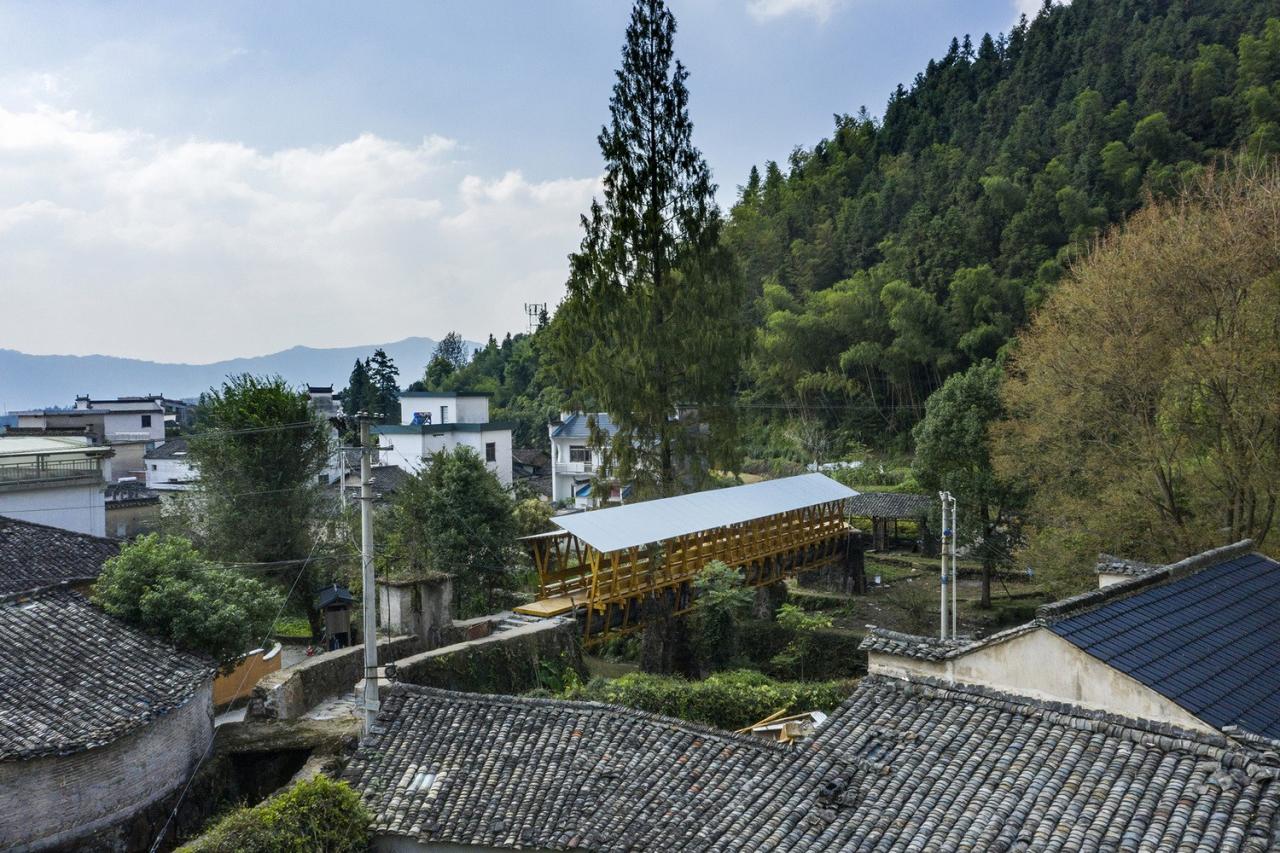 BIM建筑|丰梧季·水渠廊桥 / IARA