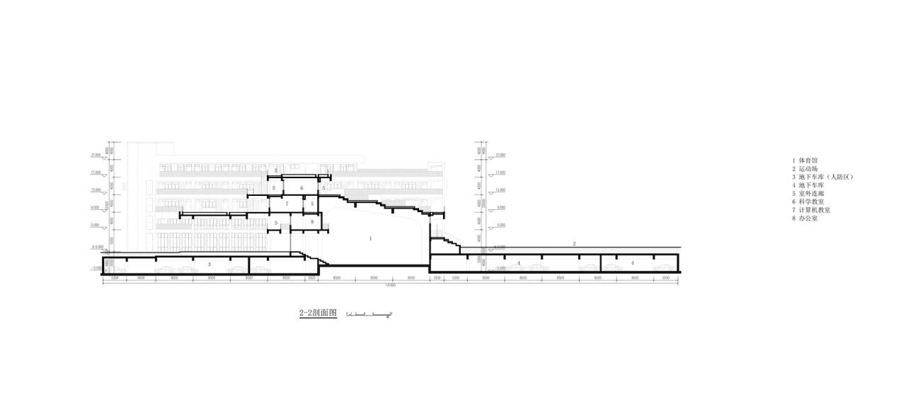 BIM建筑|江苏省南京市文齐路小学 / 荣朝晖工作室