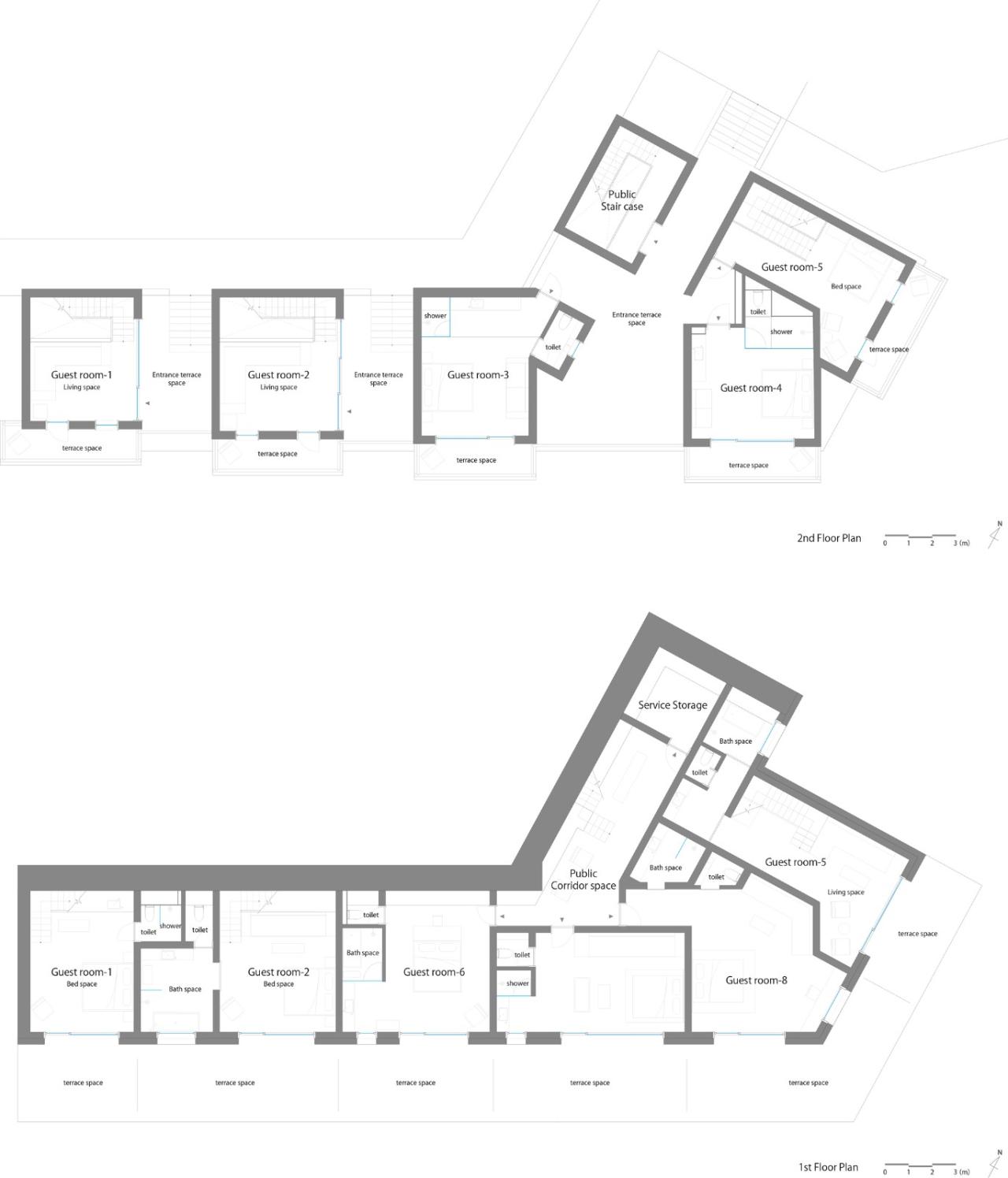 BIM建筑|鹿柴山集 精品民宿 / 小大建筑