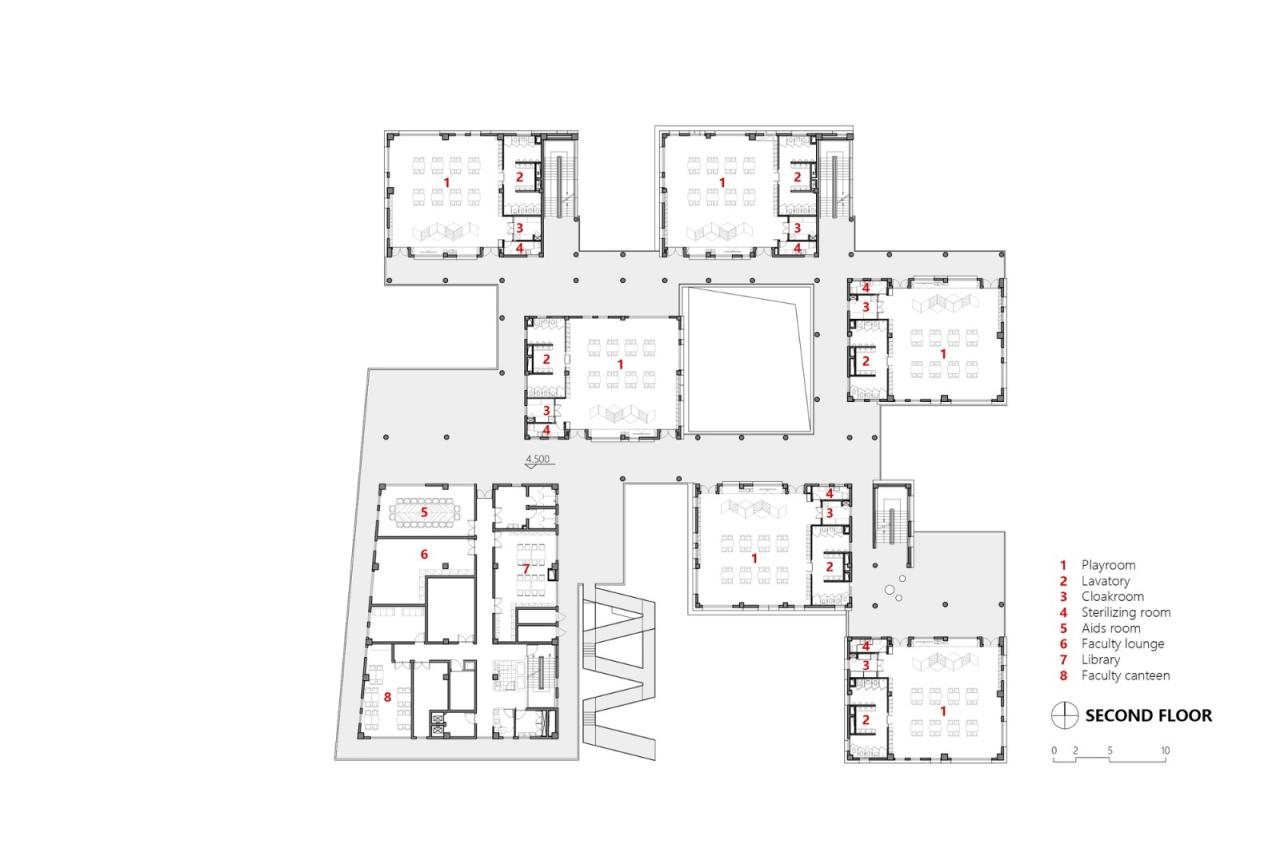 BIM建筑|上海市蓝湾幼儿园 / 华东建筑设计研究院 丁顺团队