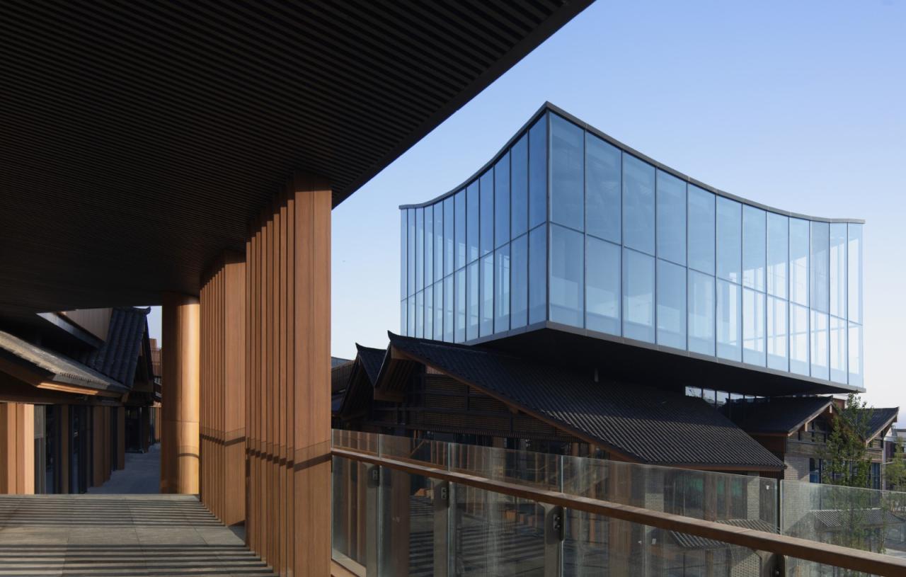 BIM建筑|成都彭州龙兴寺区域城市更新 / BIAD-ASA筑景工作室