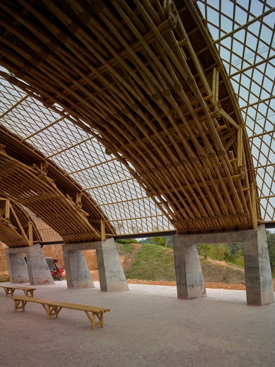 BIM建筑|竹管垅茶青市场 / 清华大学建筑设计研究院 素朴建筑工作室