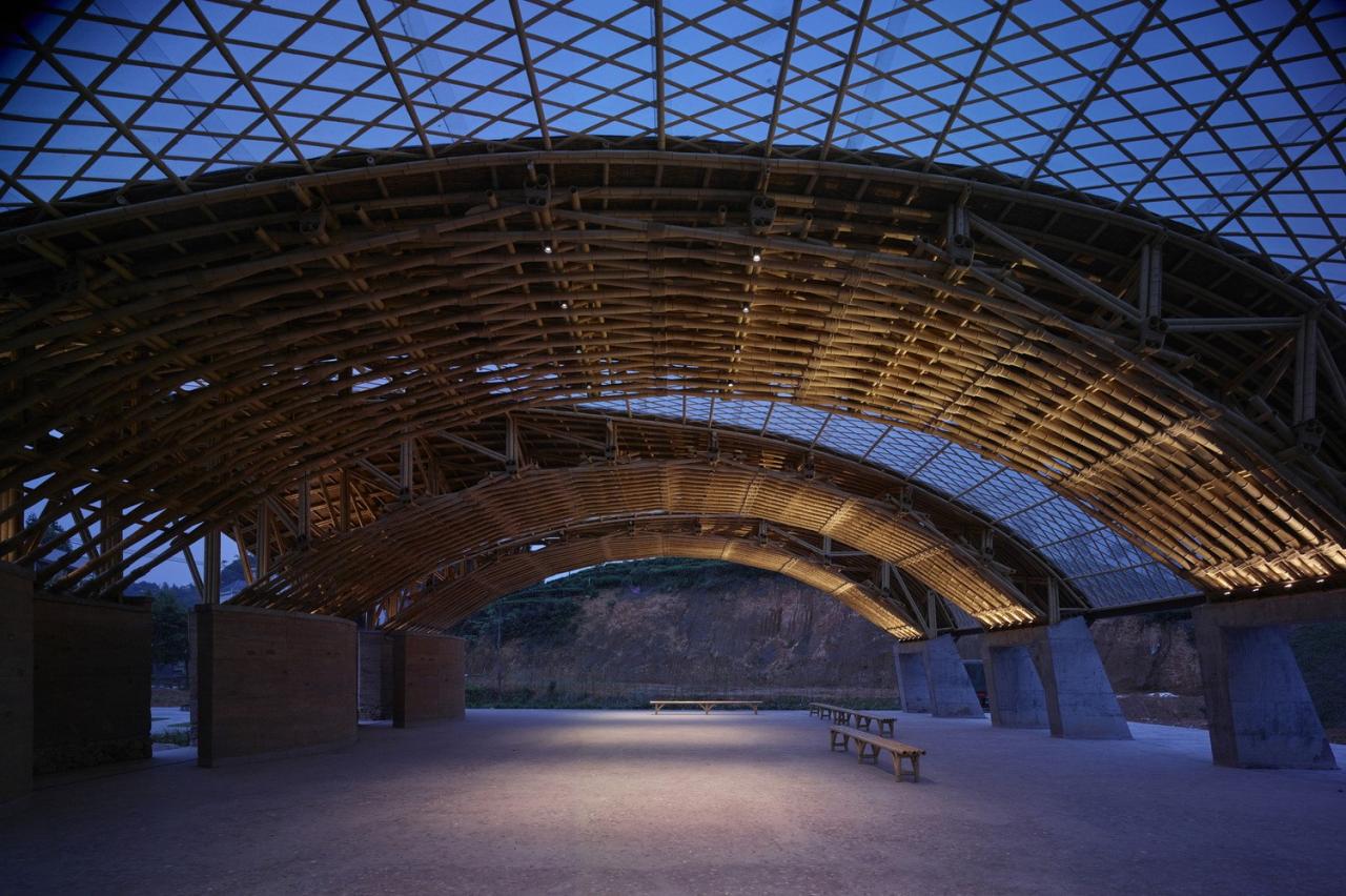 BIM建筑|竹管垅茶青市场 / 清华大学建筑设计研究院 素朴建筑工作室