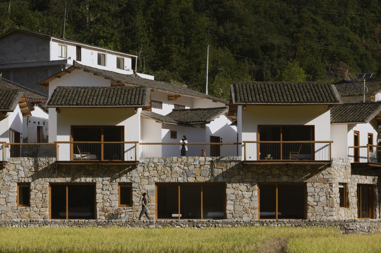 BIM建筑|鹿柴山集 精品民宿 / 小大建筑