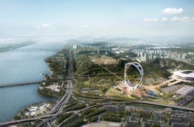 BIM建筑|‘和平公园摩天轮’设计方案：重新定义首尔天际线 / UNStudio-BIM建筑网
