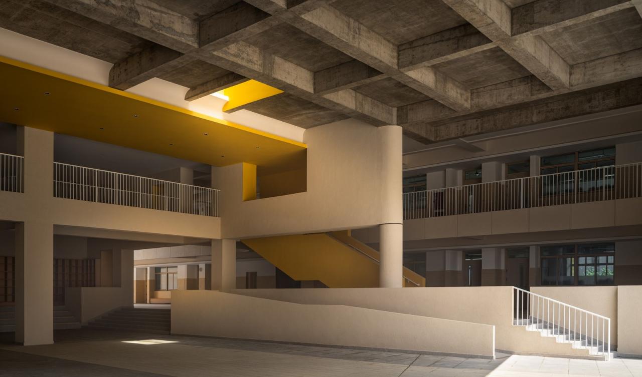 BIM建筑|江苏省南京市文齐路小学 / 荣朝晖工作室