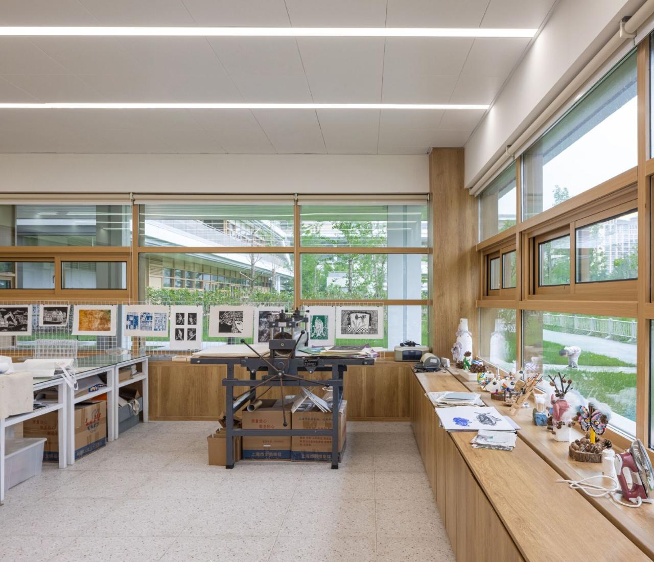 BIM建筑|浦东新区青少年活动中心和群众艺术馆 / 山水秀建筑事务所