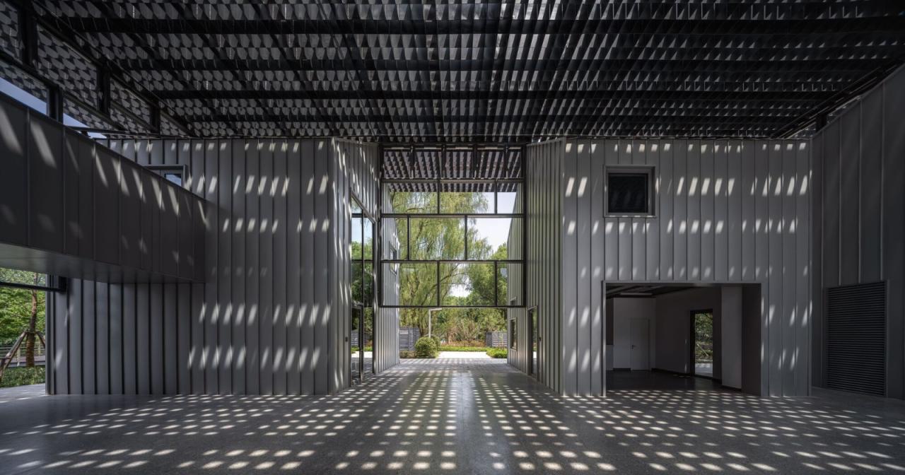 BIM建筑|昆山城市生态森林公园游客中心 / 阿科米星建筑设计