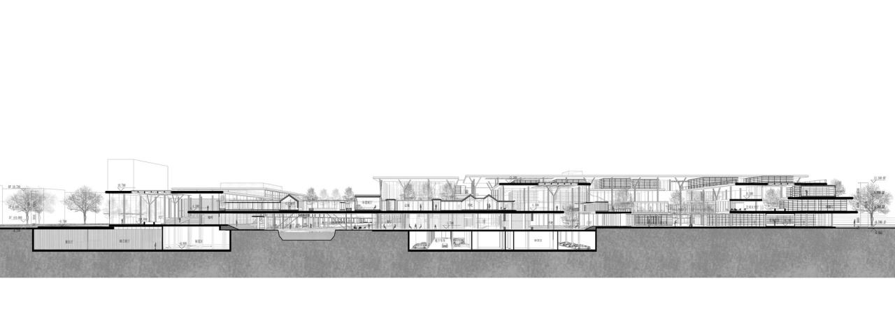 BIM建筑|浦东新区青少年活动中心和群众艺术馆 / 山水秀建筑事务所
