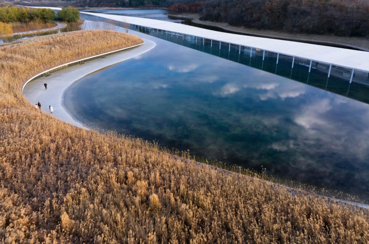 BIM建筑|在水艺术博物馆 / 石上纯也建筑事务所