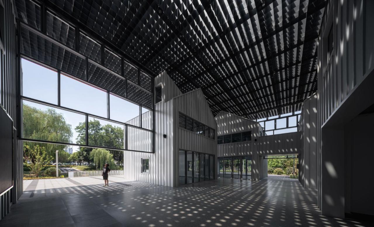 BIM建筑|昆山城市生态森林公园游客中心 / 阿科米星建筑设计