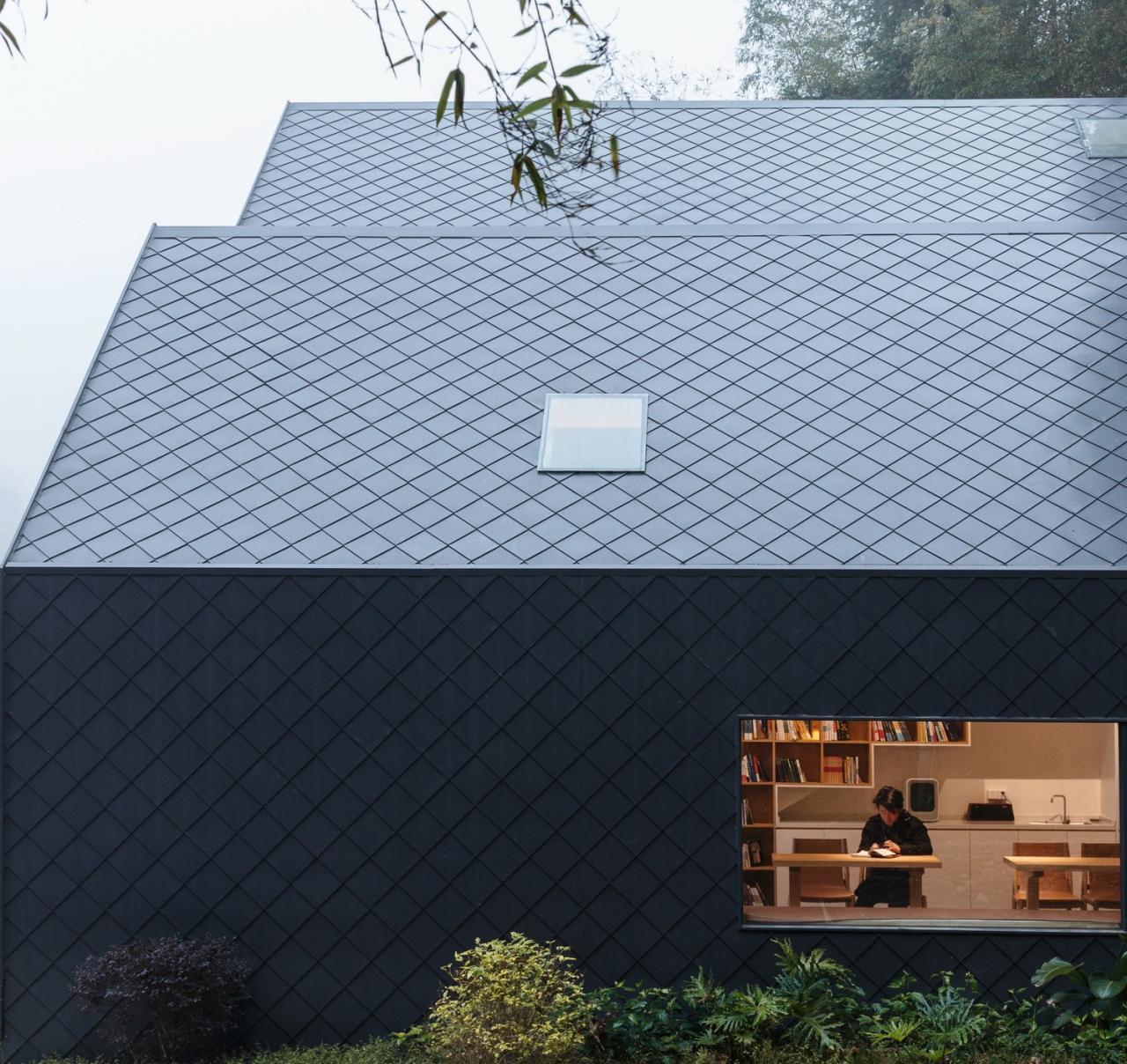 BIM建筑|南昆秘境高山书屋 / 城外建筑