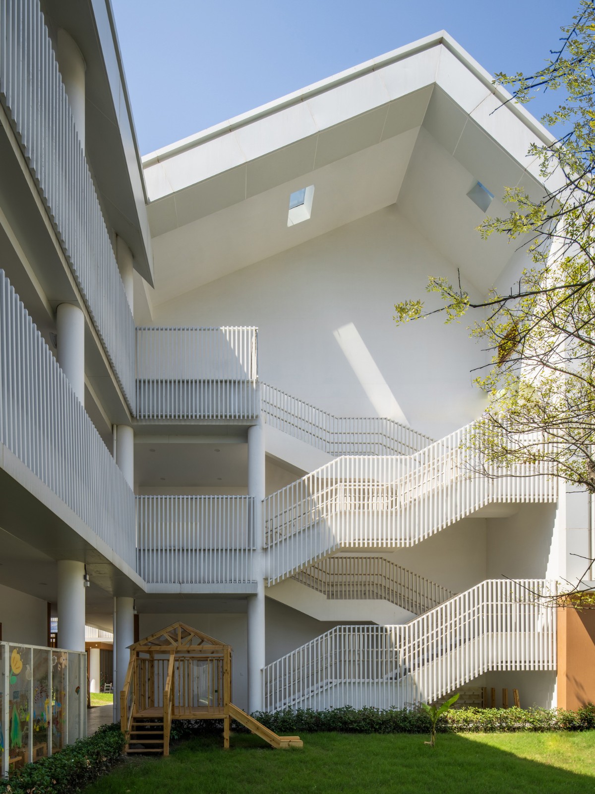 BIM建筑|上海市蓝湾幼儿园 / 华东建筑设计研究院 丁顺团队