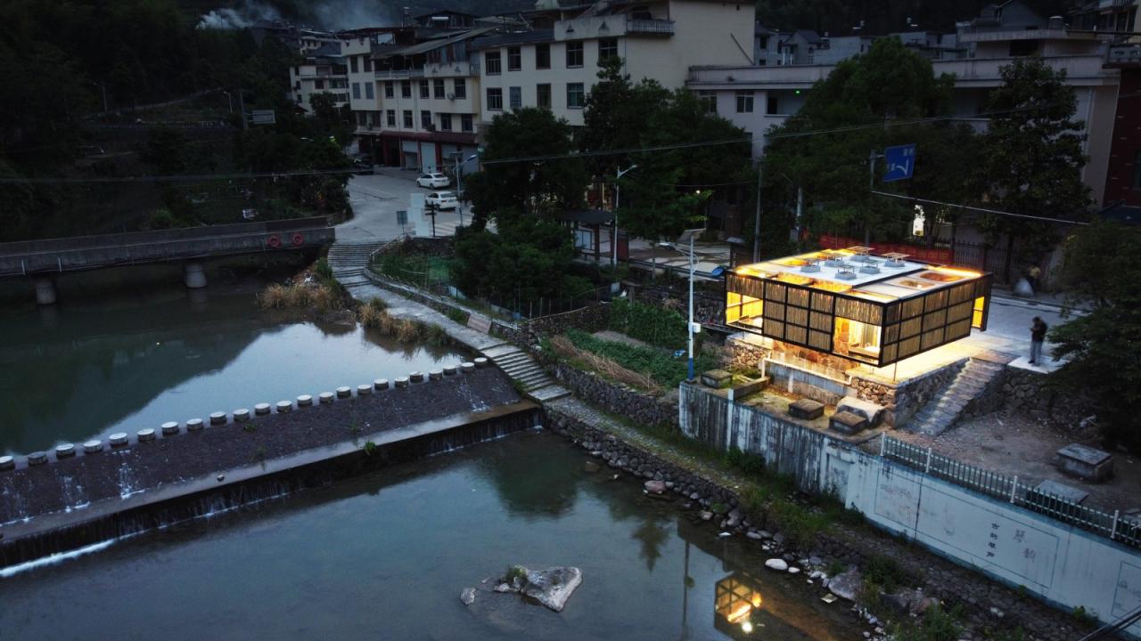 BIM建筑|松阳县大岭根公厕 / 有氧建筑 + 元坤设计