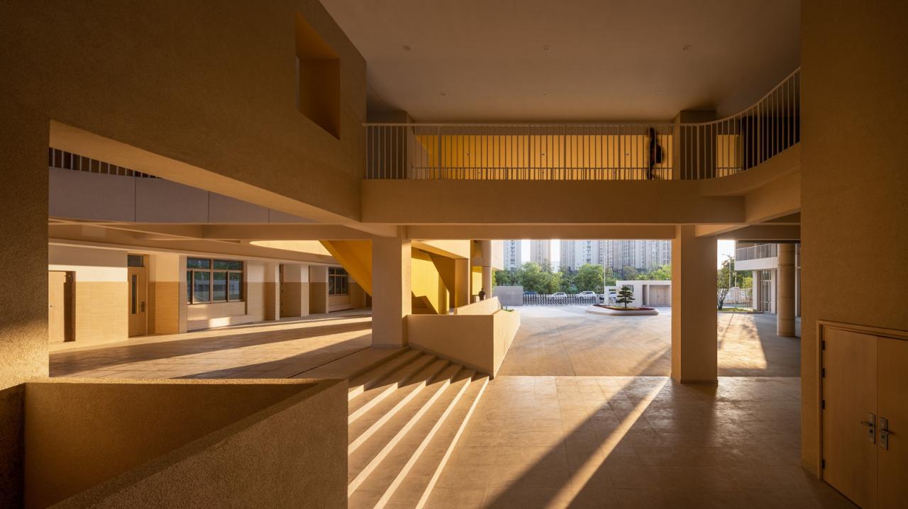 BIM建筑|江苏省南京市文齐路小学 / 荣朝晖工作室