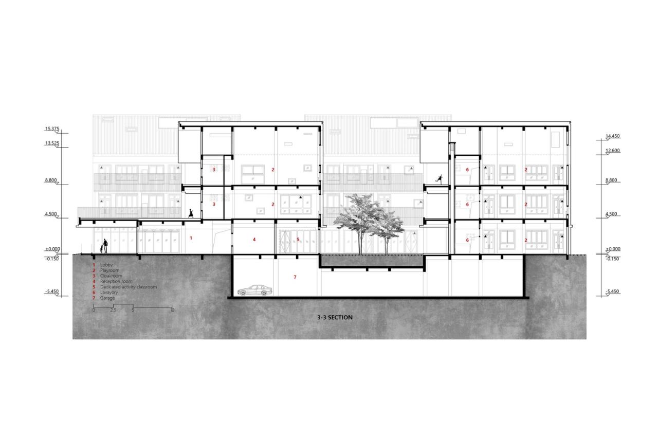 BIM建筑|上海市蓝湾幼儿园 / 华东建筑设计研究院 丁顺团队