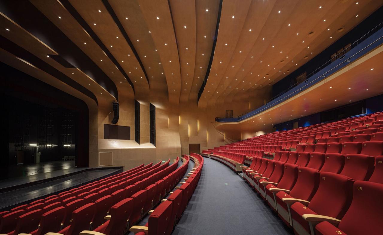 BIM建筑|浦东新区青少年活动中心和群众艺术馆 / 山水秀建筑事务所