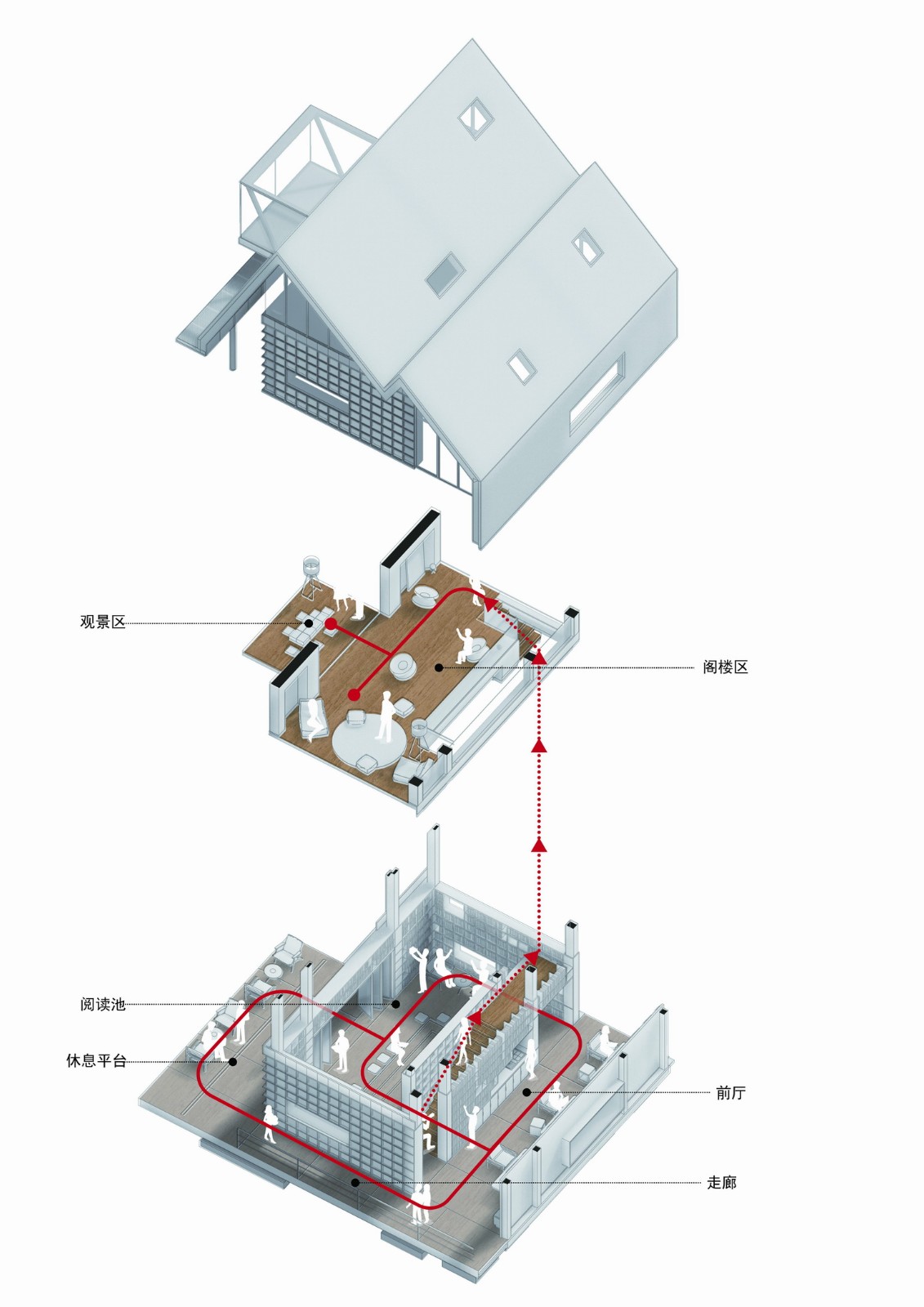 BIM建筑|南昆秘境高山书屋 / 城外建筑