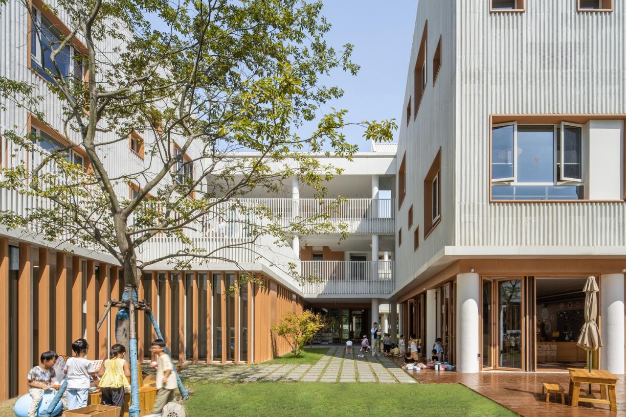 BIM建筑|上海市蓝湾幼儿园 / 华东建筑设计研究院 丁顺团队