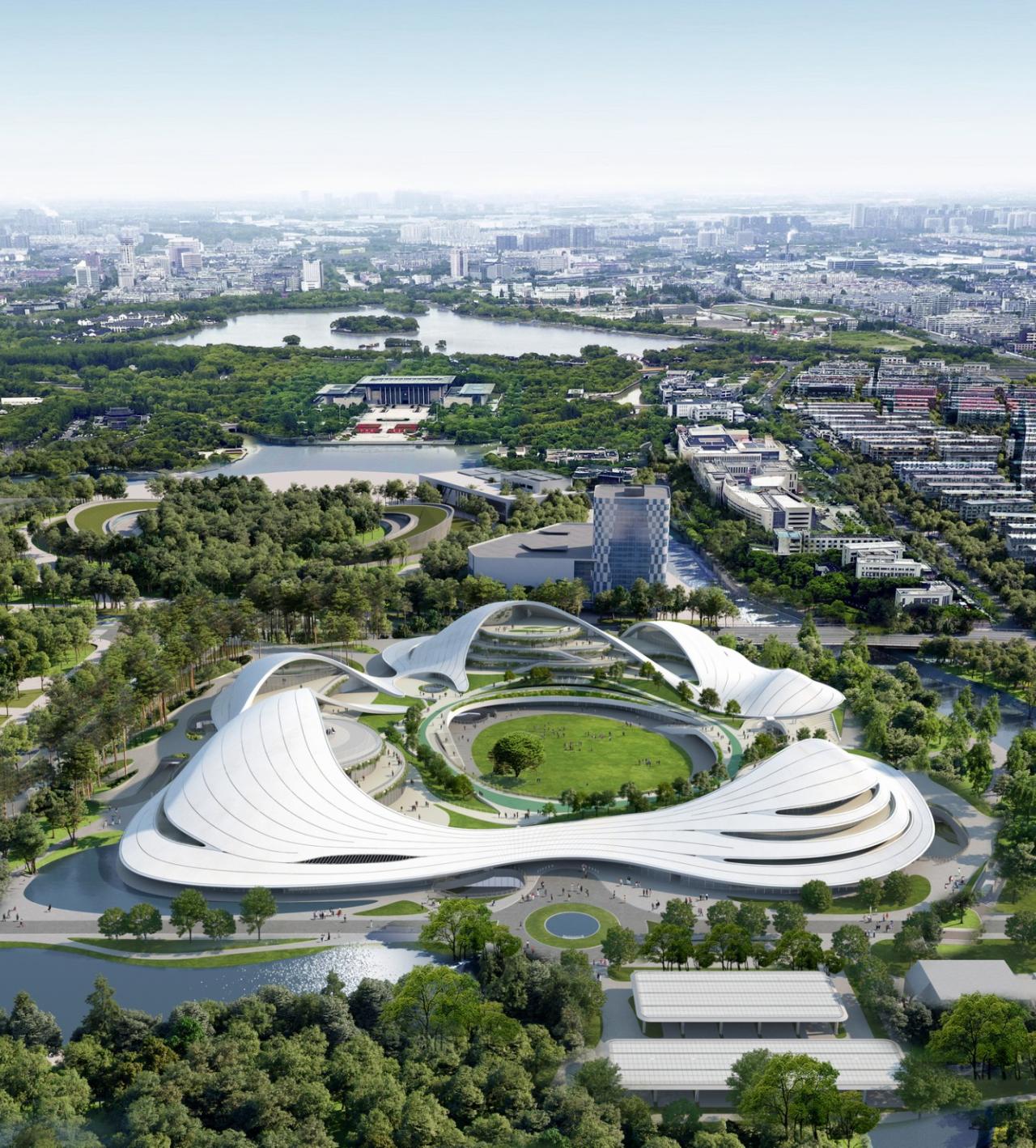 BIM建筑|嘉兴南湖未来广场 / MAD