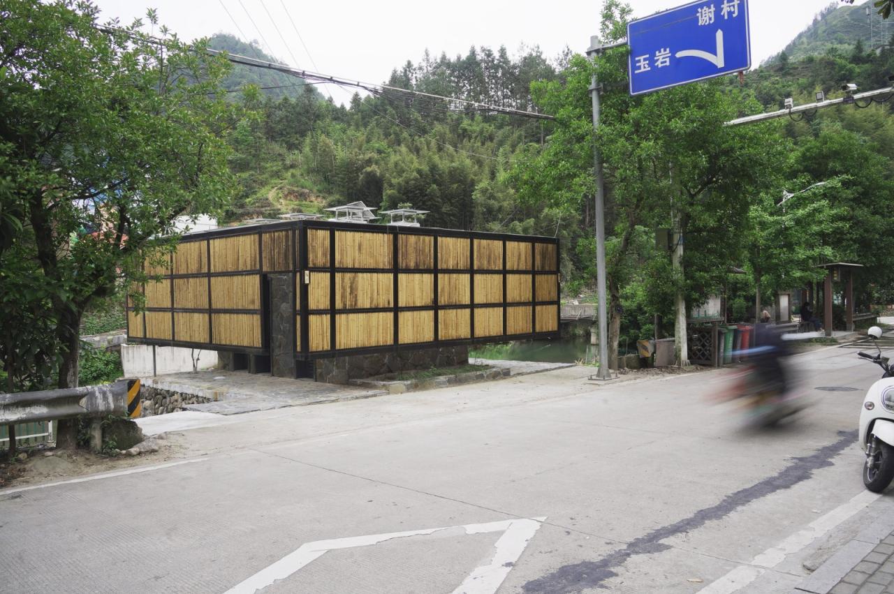 BIM建筑|松阳县大岭根公厕 / 有氧建筑 + 元坤设计