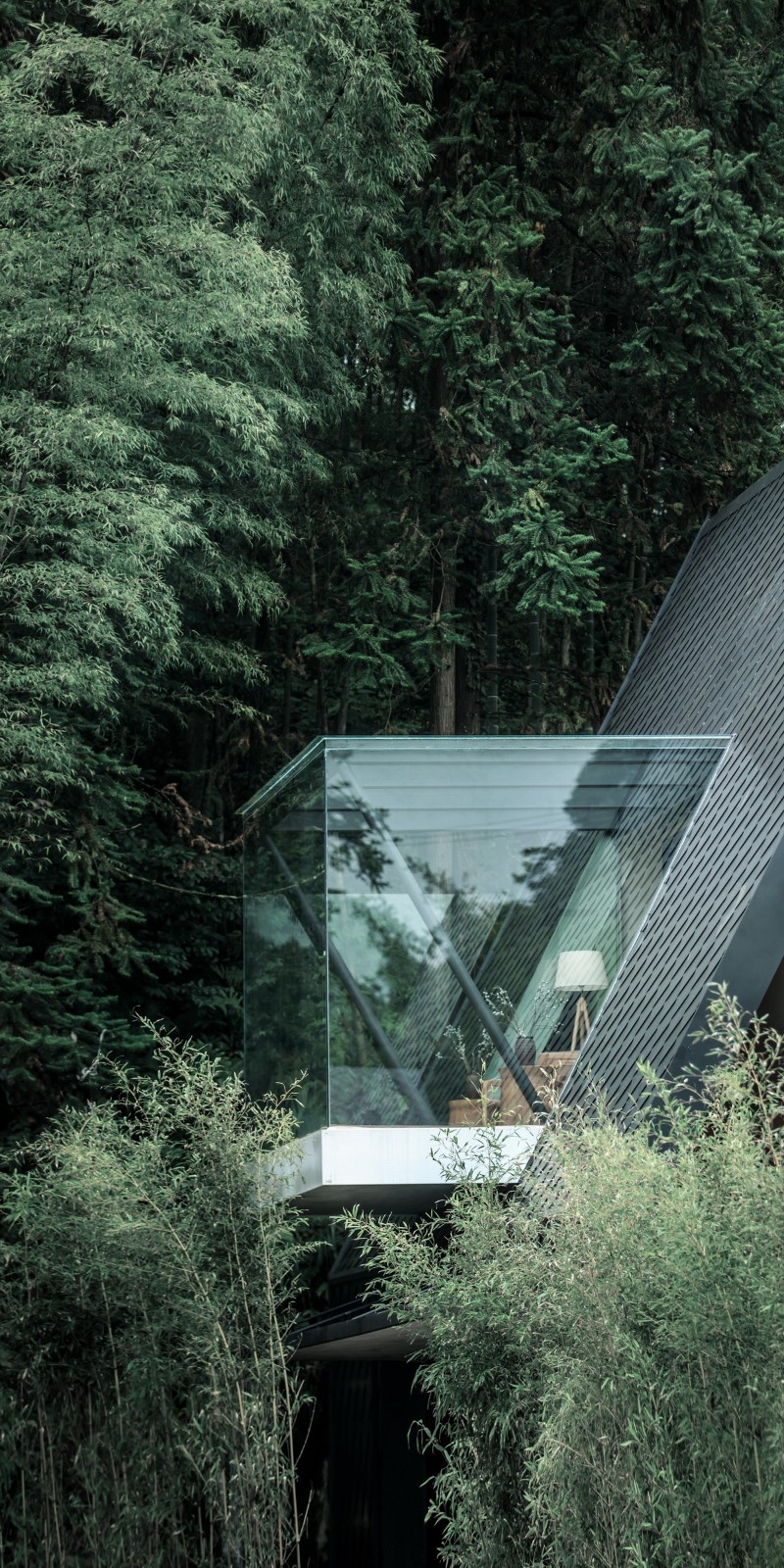 BIM建筑|南昆秘境高山书屋 / 城外建筑