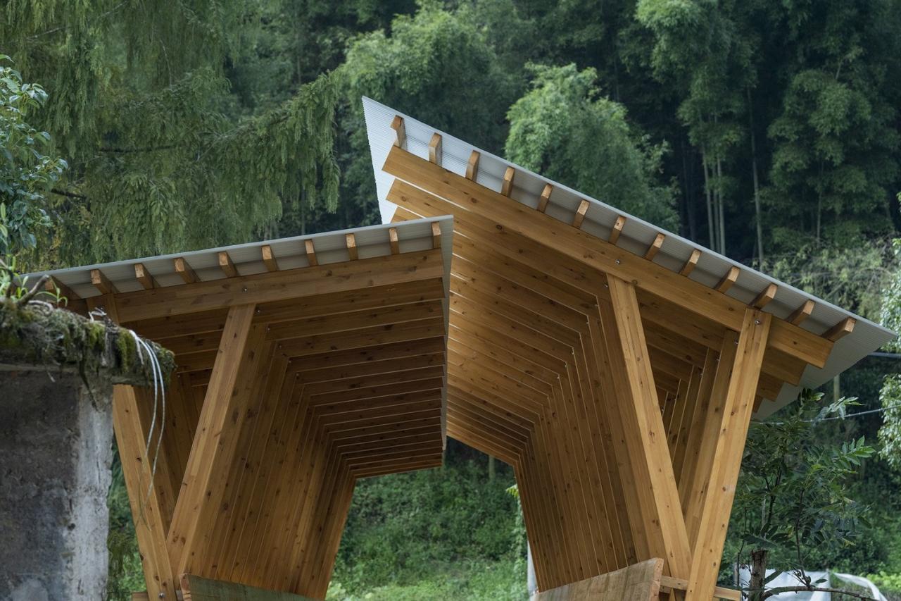 BIM建筑|丰梧季·水渠廊桥 / IARA