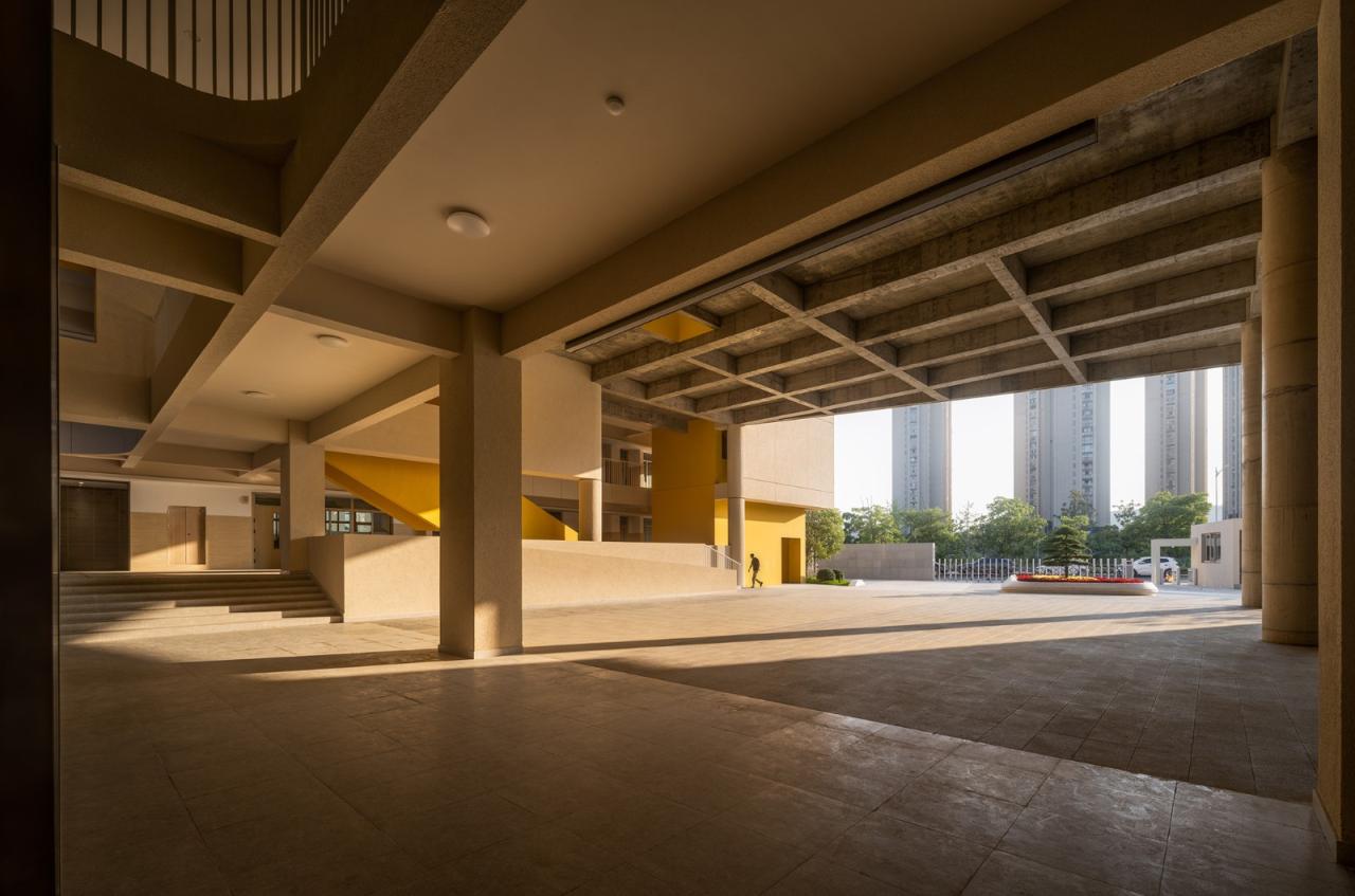 BIM建筑|江苏省南京市文齐路小学 / 荣朝晖工作室