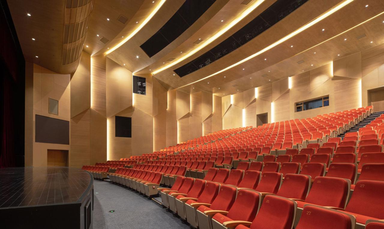 BIM建筑|浦东新区青少年活动中心和群众艺术馆 / 山水秀建筑事务所