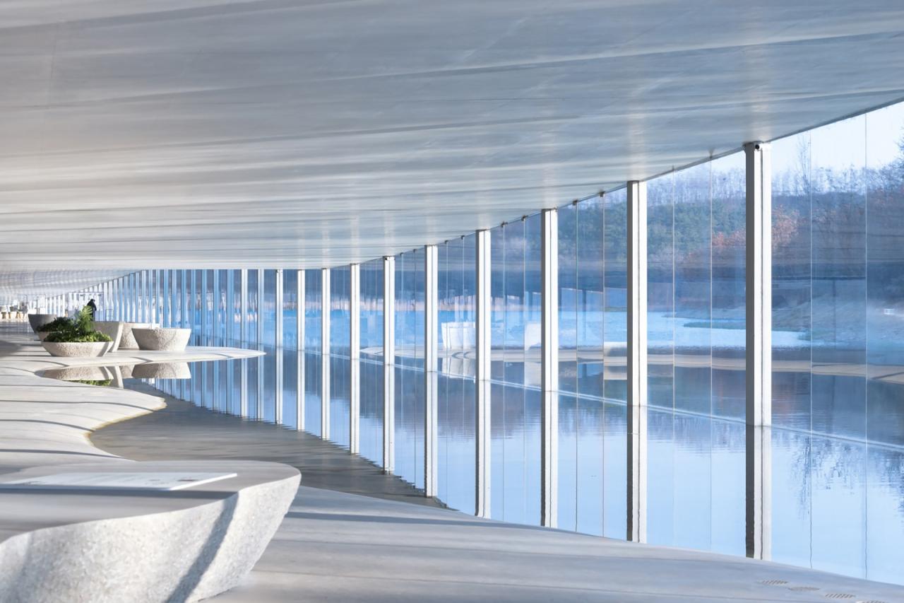 BIM建筑|在水艺术博物馆 / 石上纯也建筑事务所