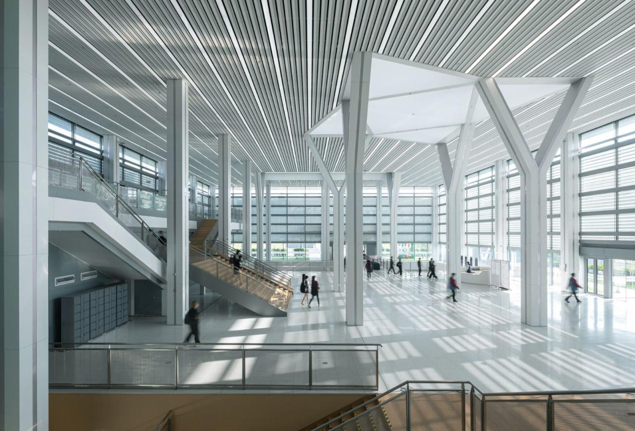 BIM建筑|浦东新区青少年活动中心和群众艺术馆 / 山水秀建筑事务所