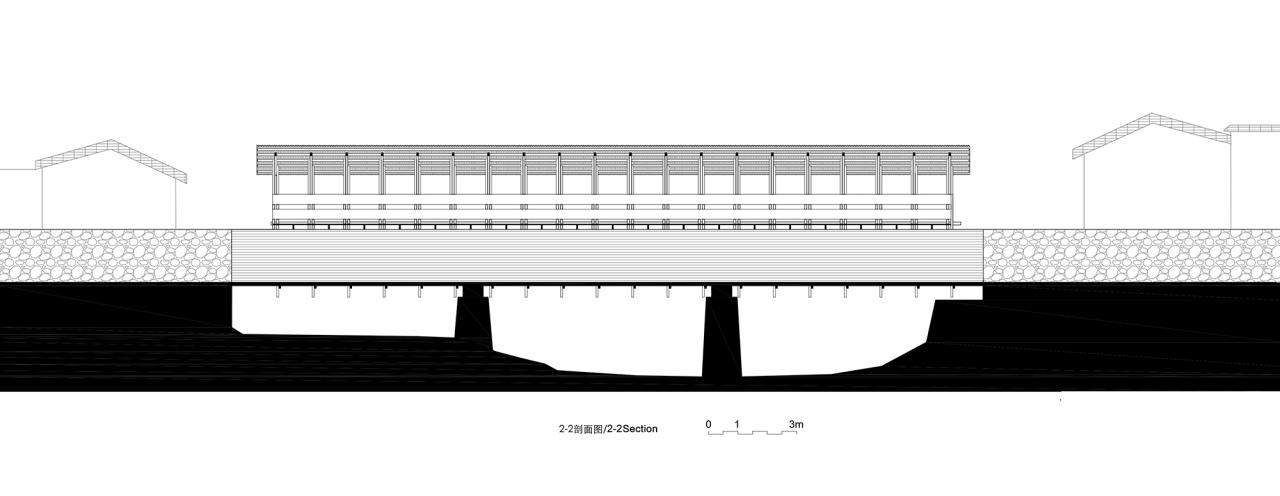 BIM建筑|丰梧季·水渠廊桥 / IARA