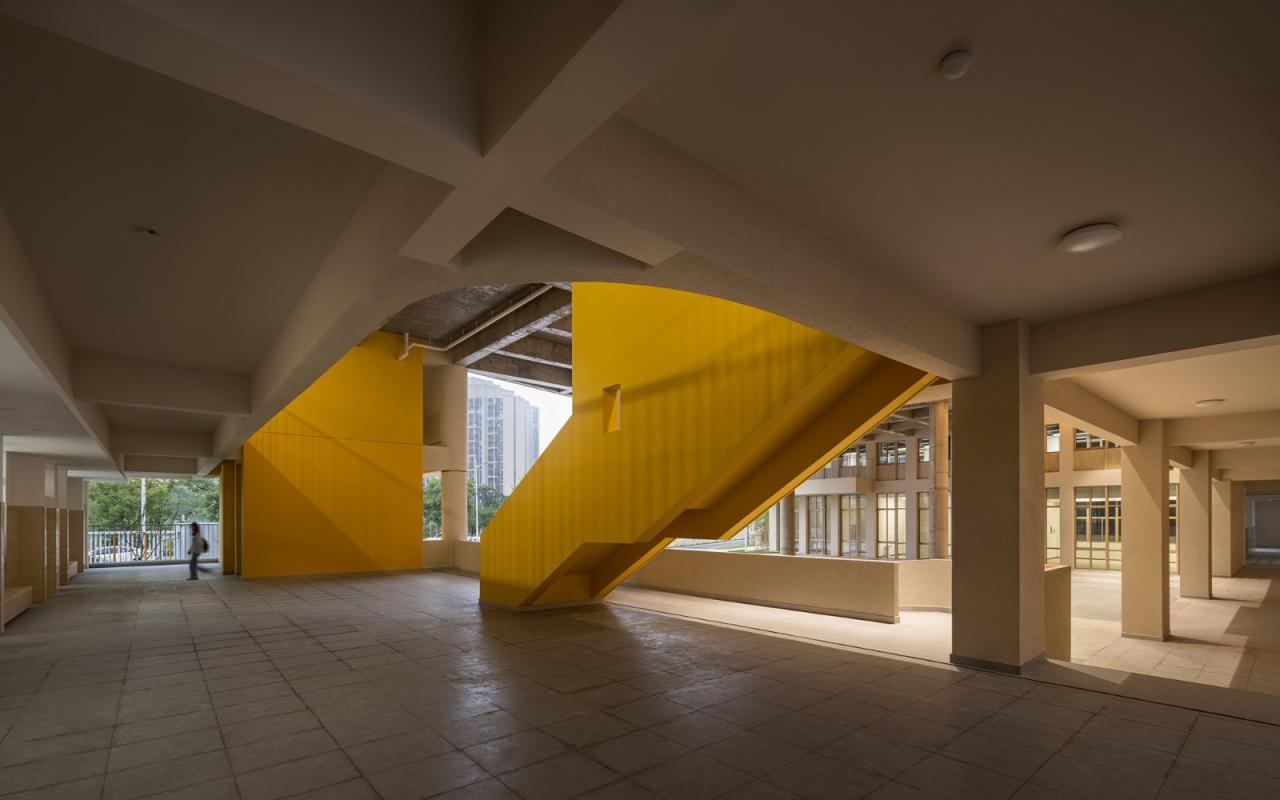 BIM建筑|江苏省南京市文齐路小学 / 荣朝晖工作室