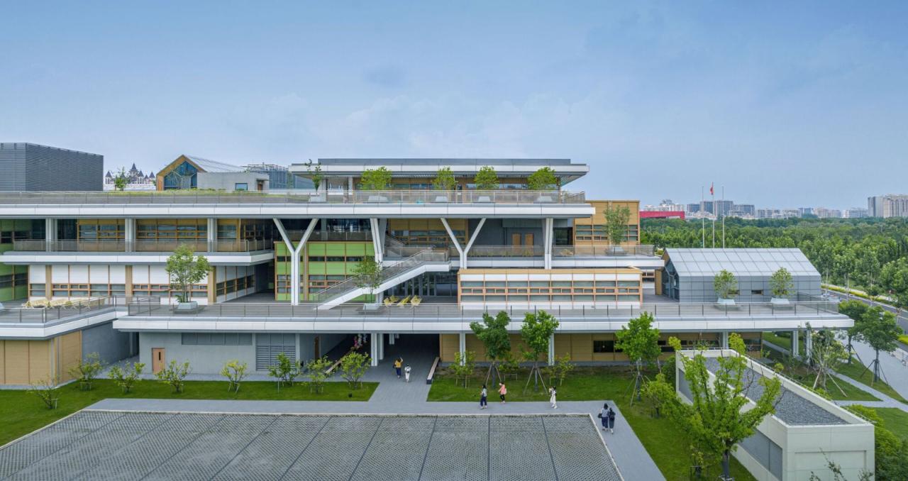 BIM建筑|浦东新区青少年活动中心和群众艺术馆 / 山水秀建筑事务所