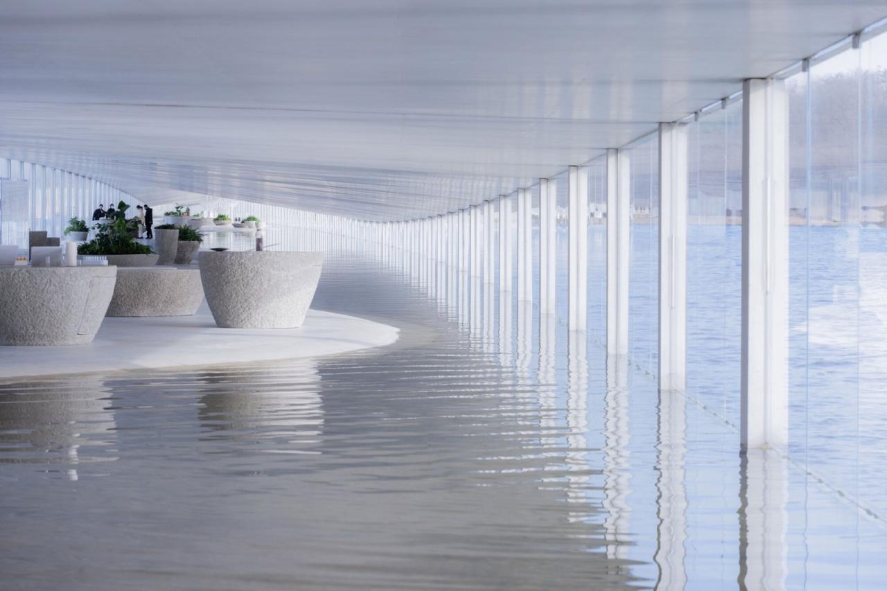 BIM建筑|在水艺术博物馆 / 石上纯也建筑事务所