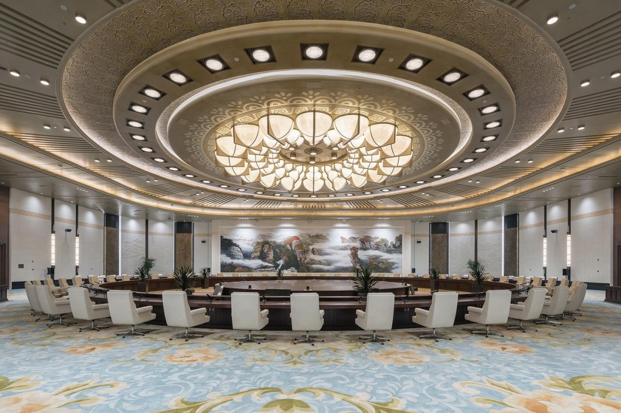 BIM建筑|长沙国际会议中心：水云潇湘 翰墨中华 / 华南理工大学建筑设计研究院有限公司