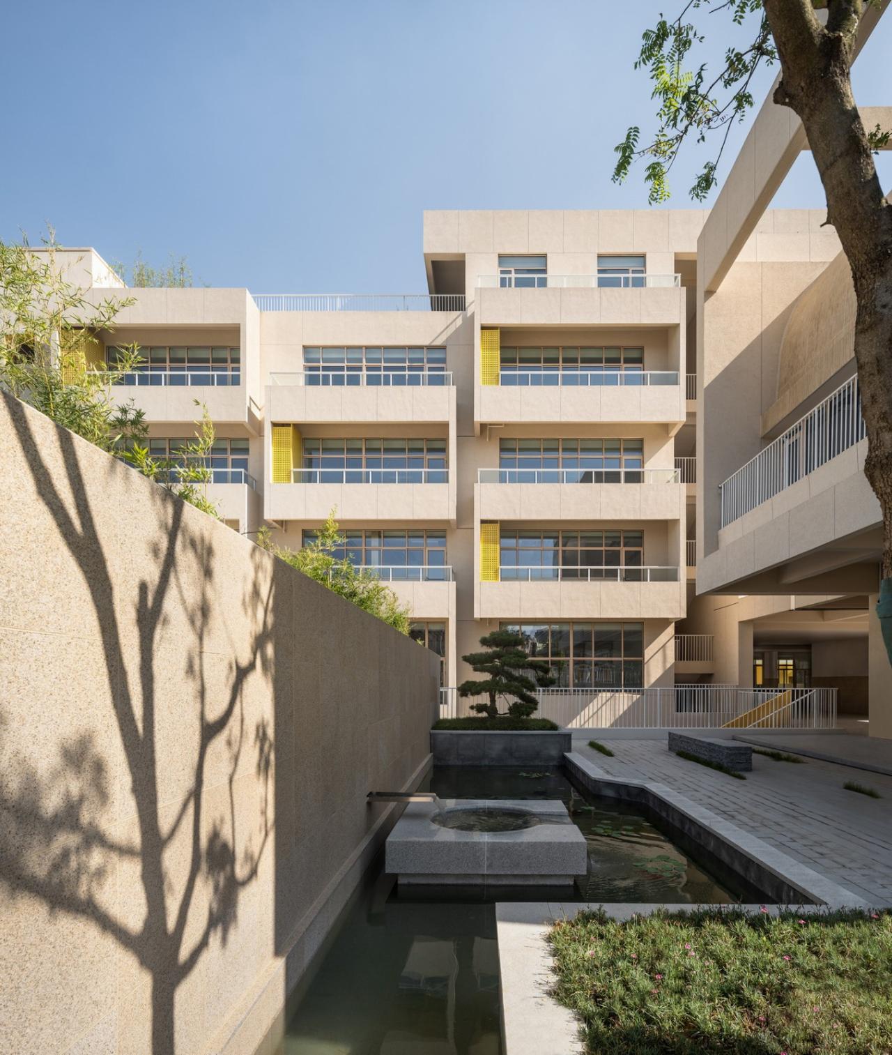 BIM建筑|江苏省南京市文齐路小学 / 荣朝晖工作室