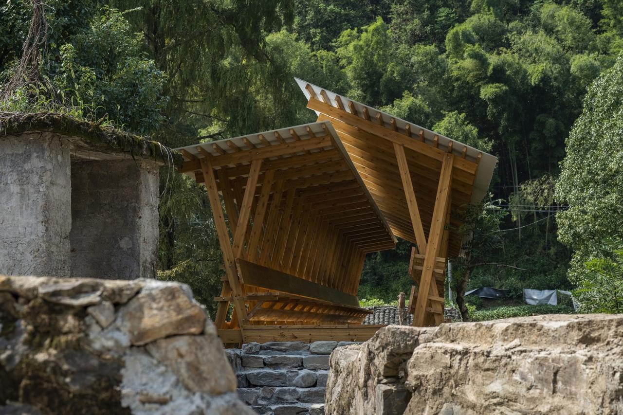 BIM建筑|丰梧季·水渠廊桥 / IARA