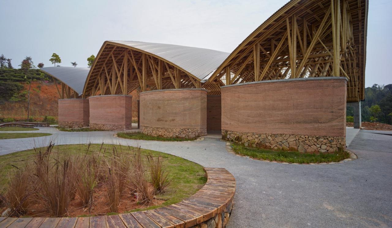 BIM建筑|竹管垅茶青市场 / 清华大学建筑设计研究院 素朴建筑工作室