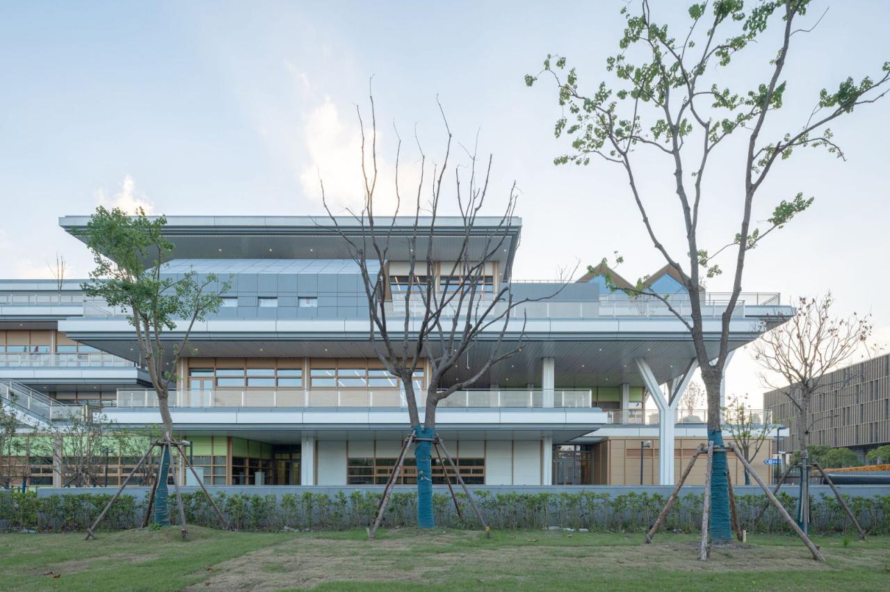 BIM建筑|浦东新区青少年活动中心和群众艺术馆 / 山水秀建筑事务所