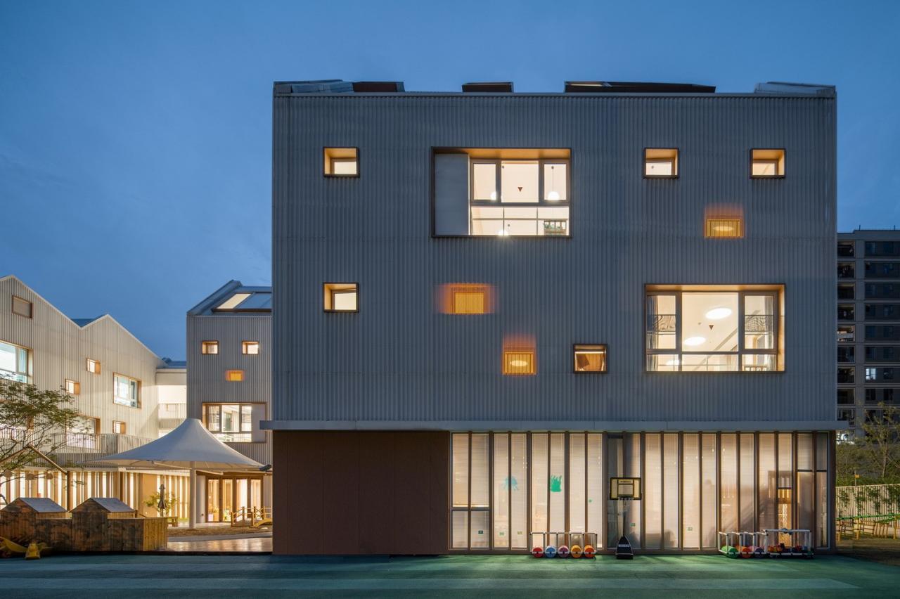 BIM建筑|上海市蓝湾幼儿园 / 华东建筑设计研究院 丁顺团队