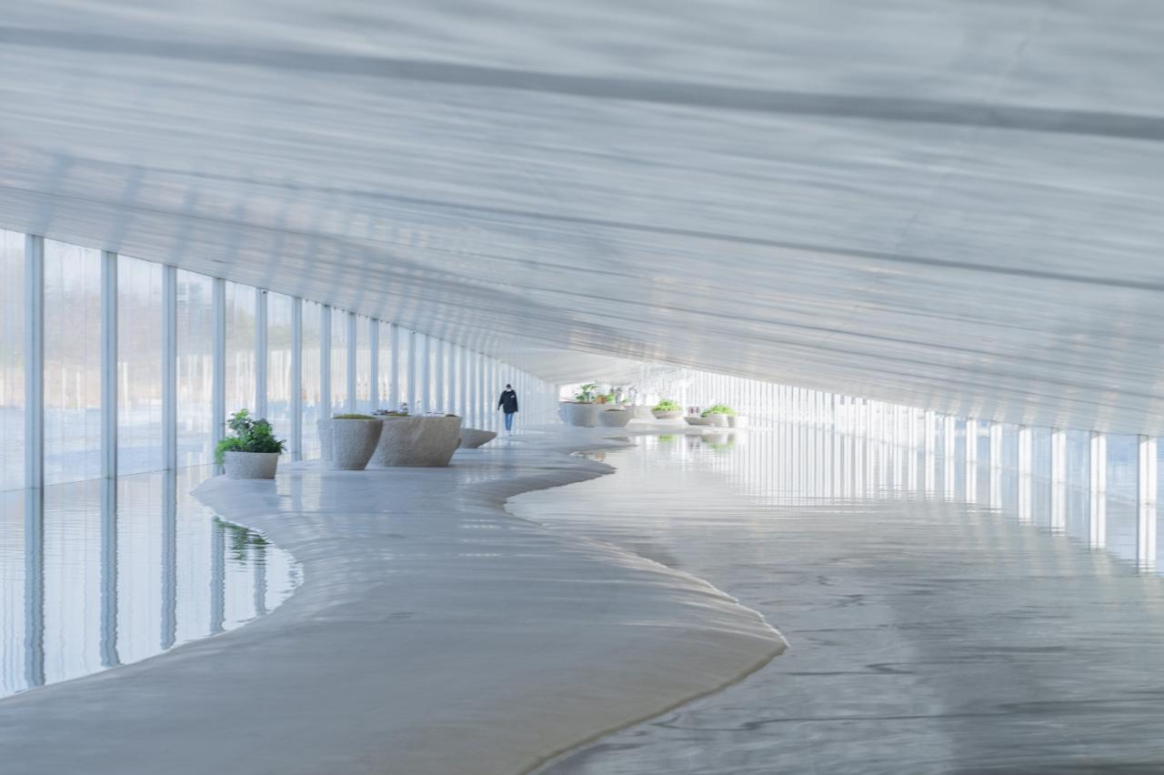 BIM建筑|在水艺术博物馆 / 石上纯也建筑事务所