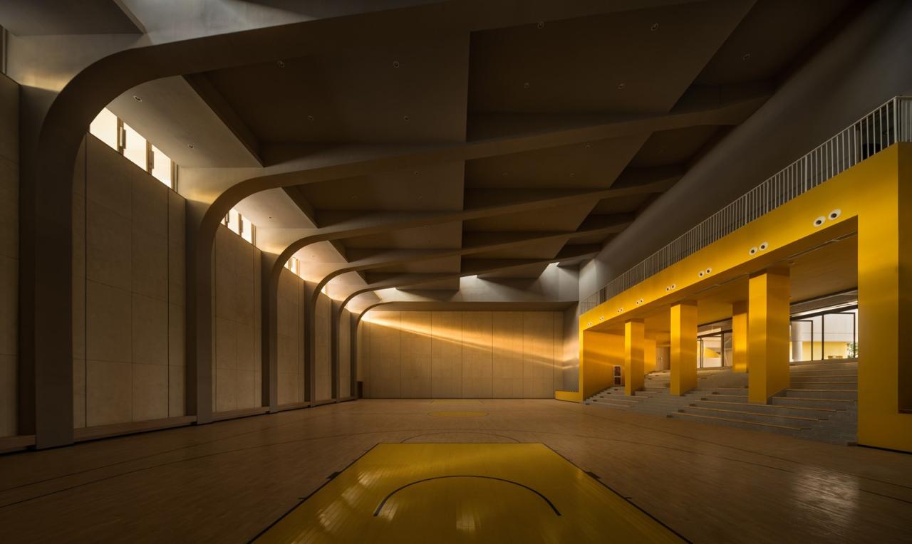 BIM建筑|江苏省南京市文齐路小学 / 荣朝晖工作室