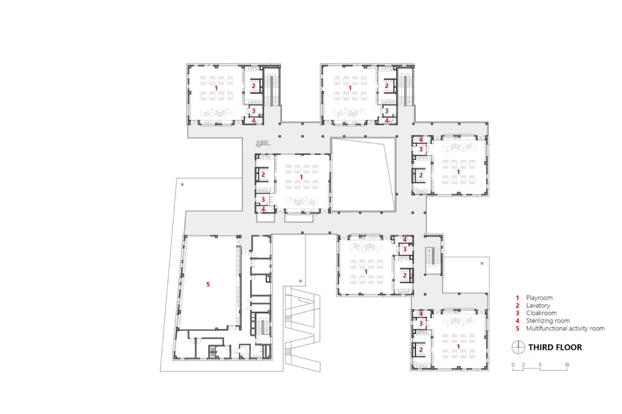 BIM建筑|上海市蓝湾幼儿园 / 华东建筑设计研究院 丁顺团队