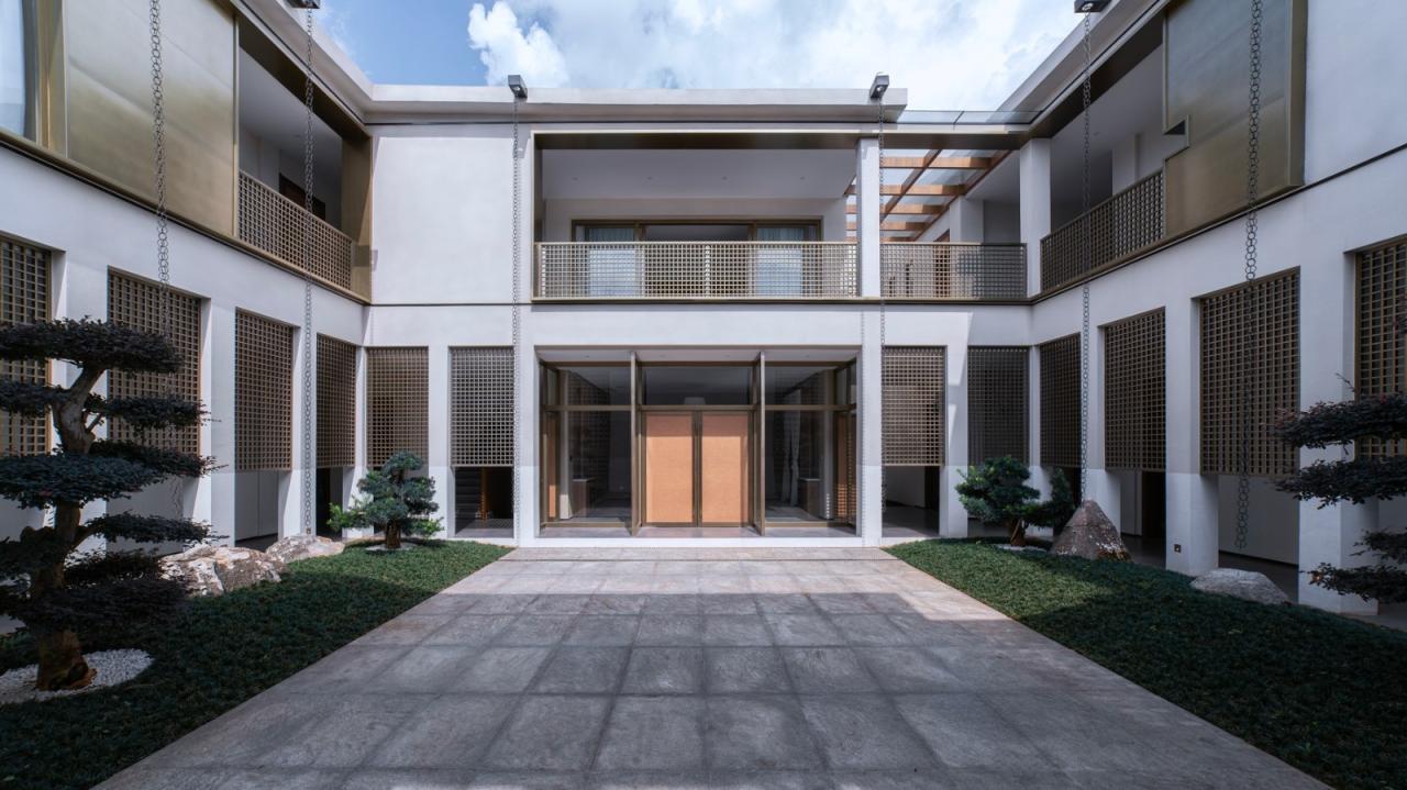 BIM建筑|方院——工业园区里的“四合院”，云南红河州 / 素造建筑